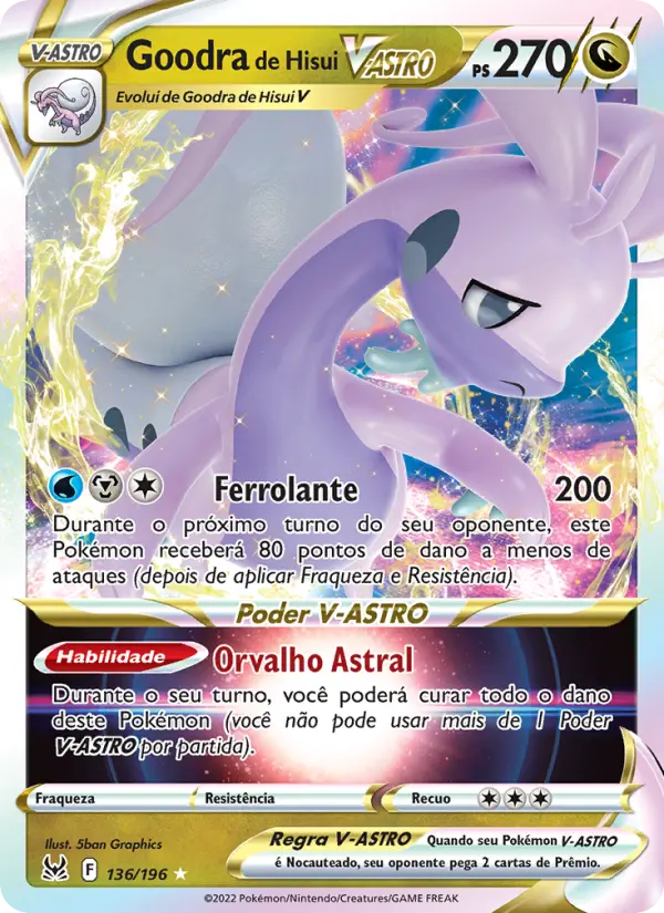Goodra de Hisui V-ASTRO 136/196