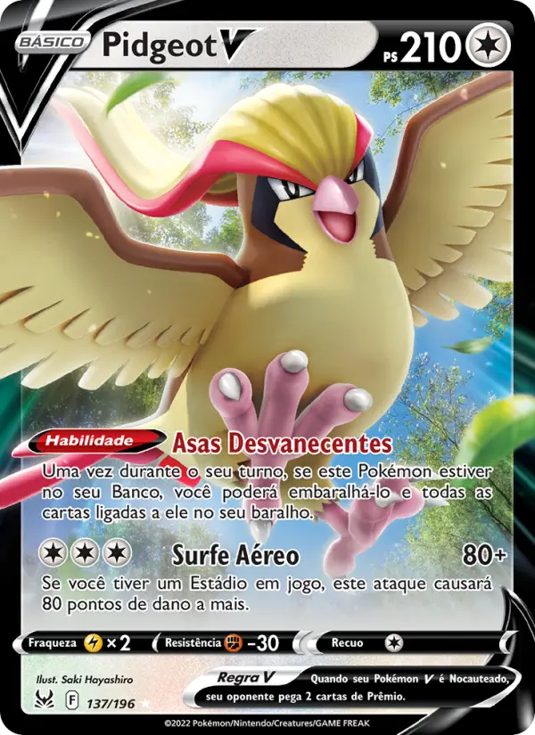 Pidgeot V 137/196