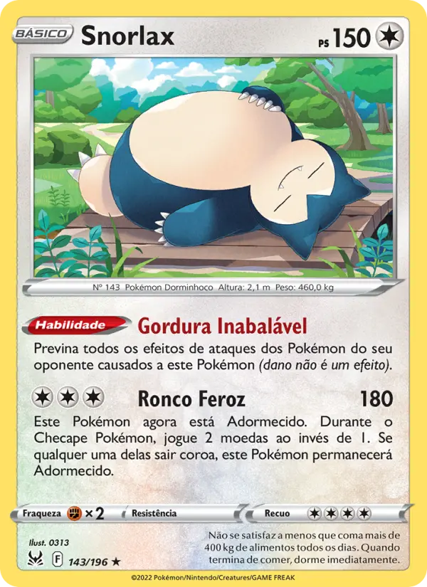 Snorlax 143/196