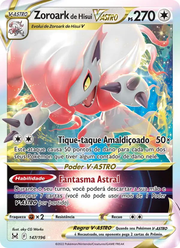 Zoroark de Hisui V-ASTRO 147/196