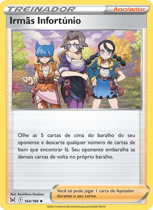 Irmãs Infortúnio 164/196