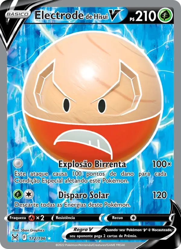 Electrode de Hisui V 172/196