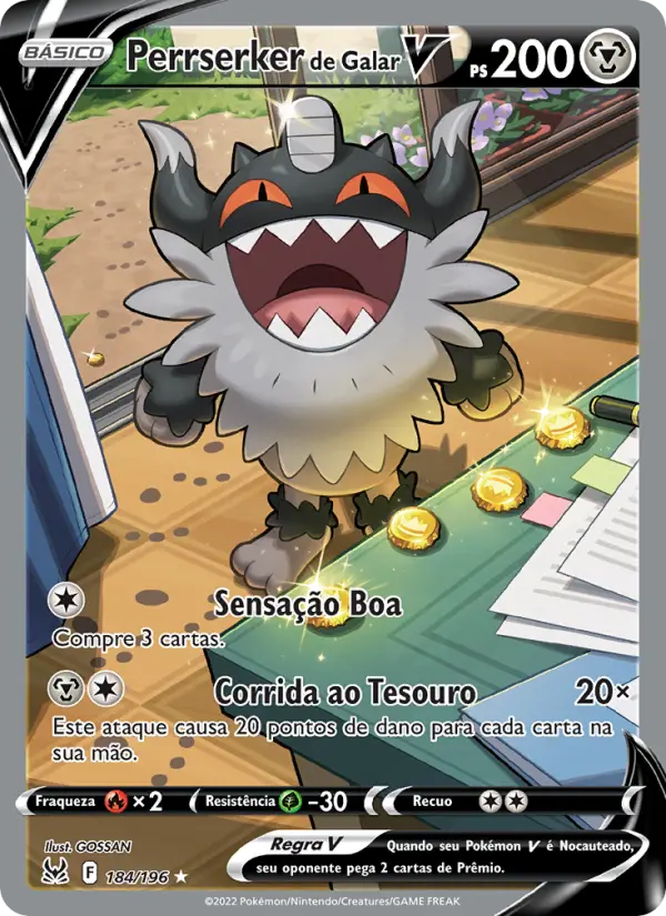 Perrserker de Galar V 184/196