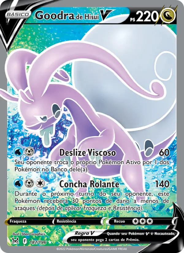 Goodra de Hisui V 187/196