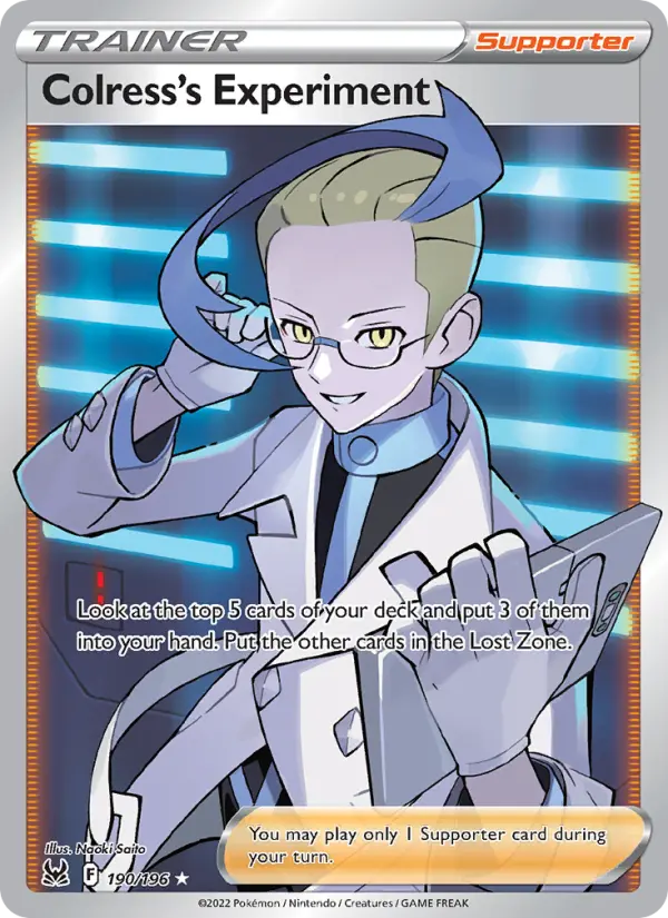 Experimento do Colress 190/196