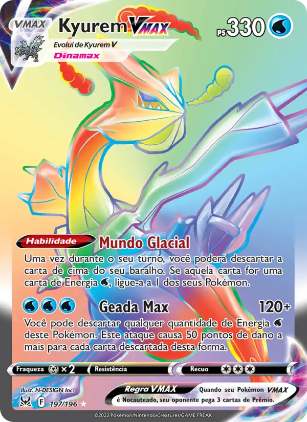 Kyurem VMAX 197/196