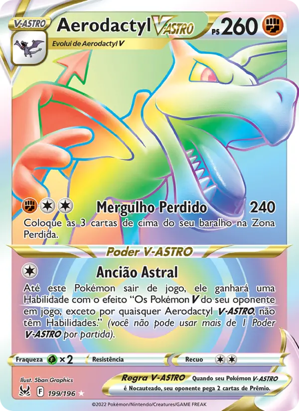 Aerodactyl V-ASTRO 199/196