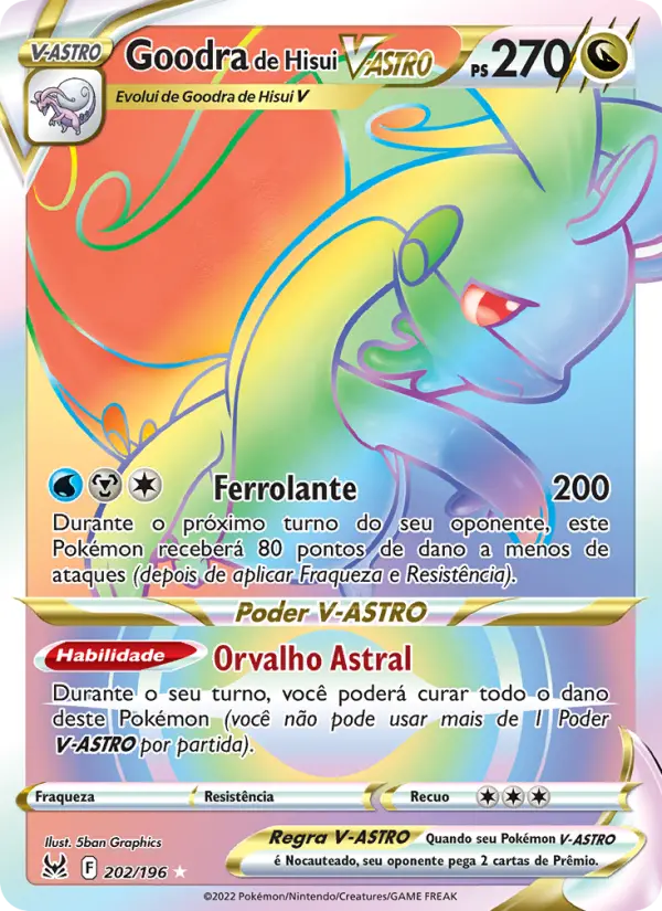 Goodra de Hisui V-ASTRO 202/196