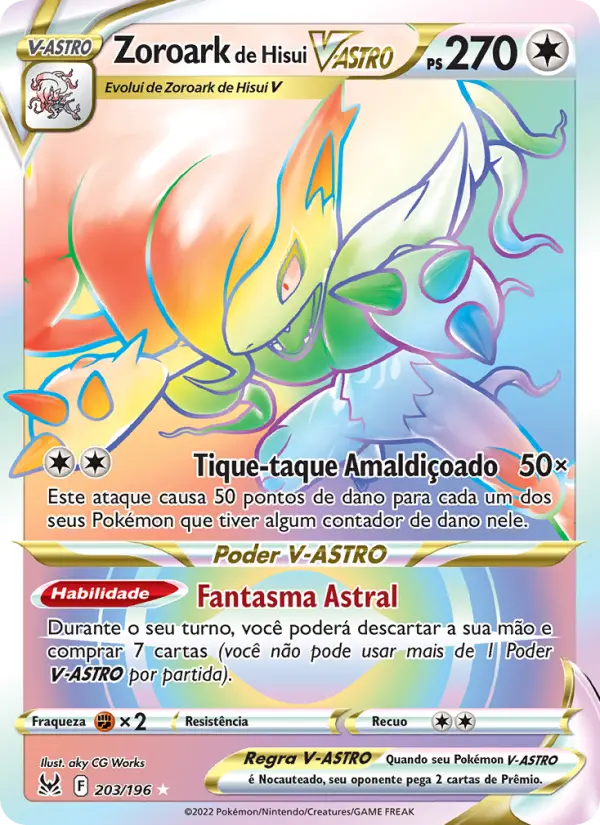 Zoroark de Hisui V-ASTRO 203/196