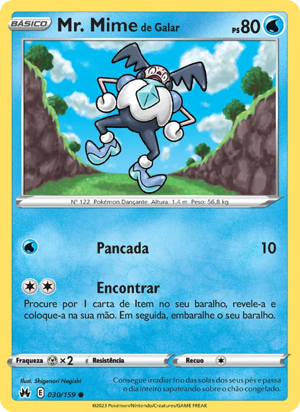 Mr. Mime de Galar 030/159