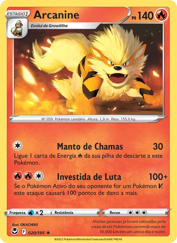 Arcanine 020/195