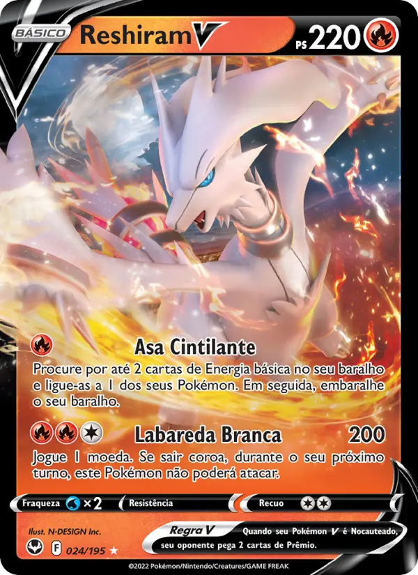 Reshiram V 024/195
