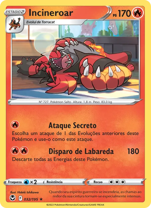 Incineroar 032/195