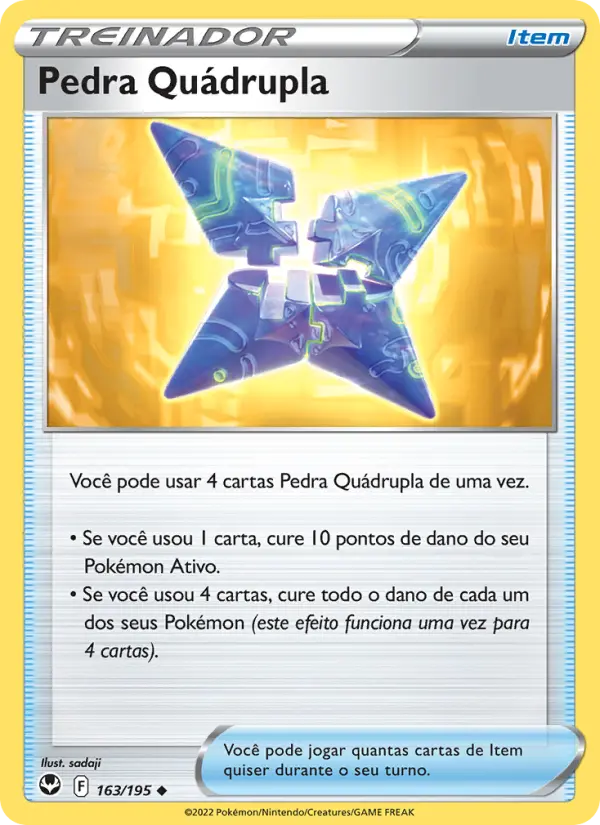 Pedra Quádrupla 163/195
