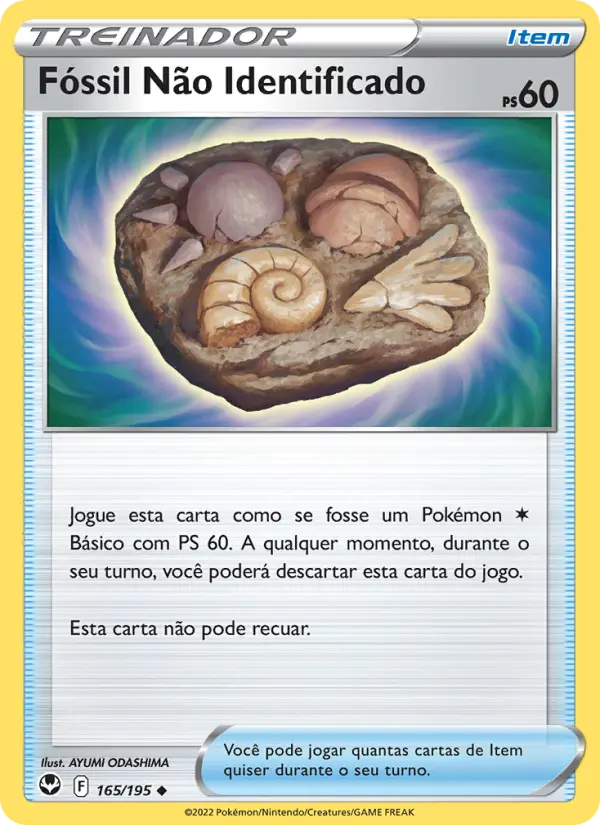 Fóssil Não Identificado 165/195