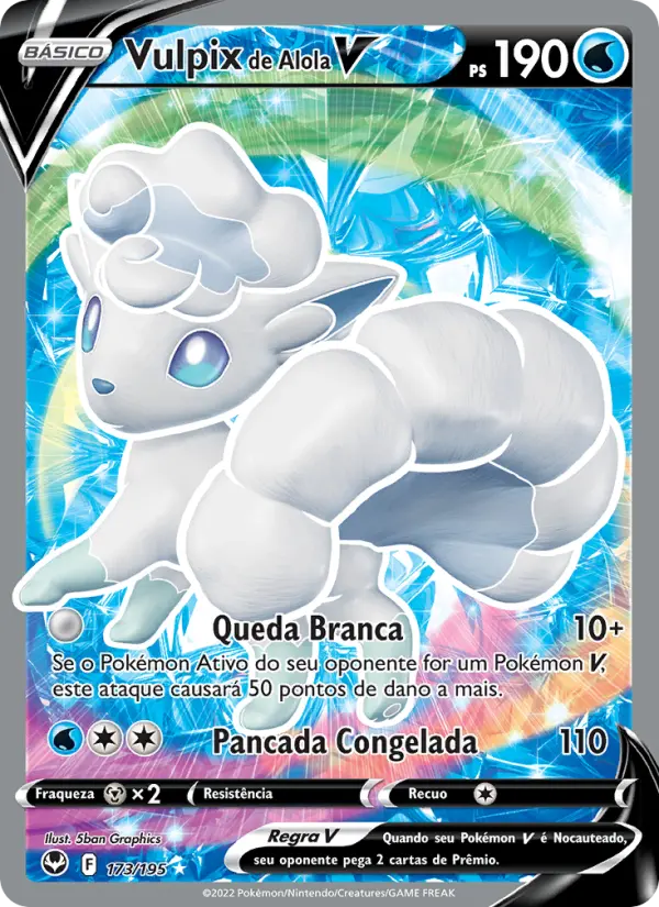 Vulpix de Alola V 173/195