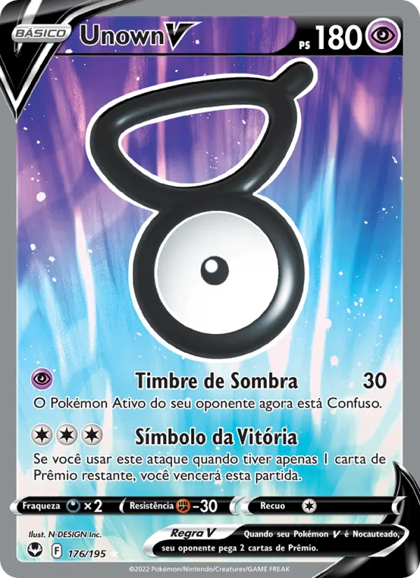 Unown V 176/195