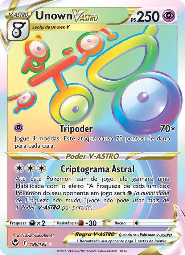 Unown V-ASTRO 199/195