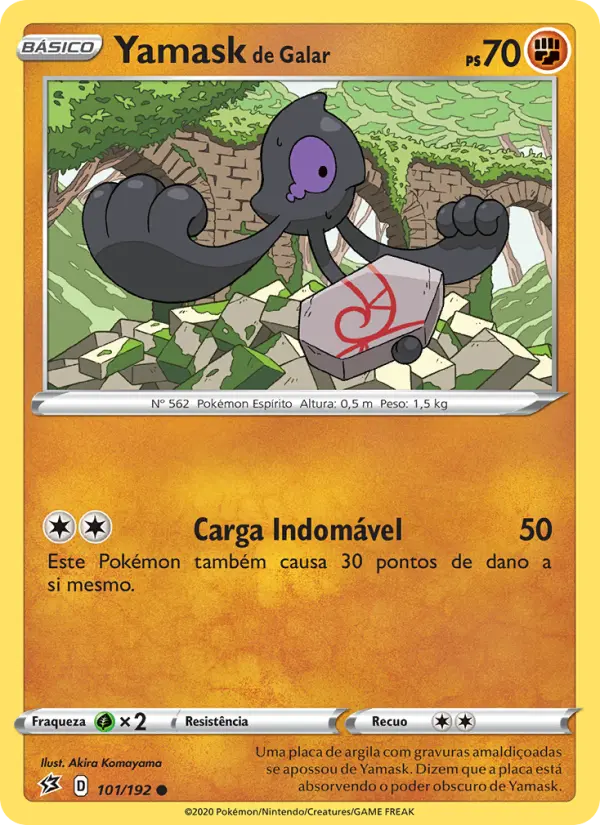 Yamask de Galar 101/192