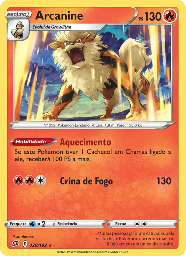 Arcanine 28/192