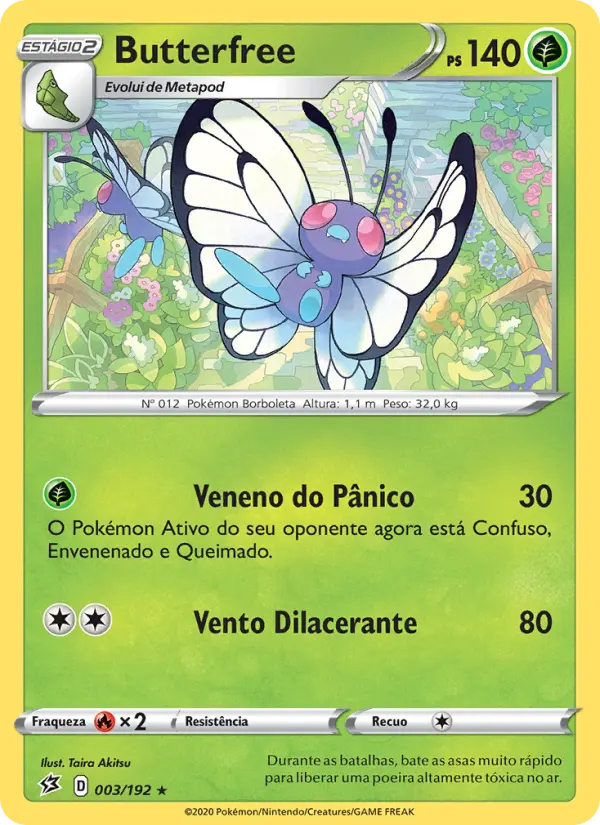Butterfree 3/192