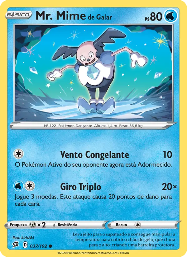 Mr. Mime de Galar 37/192