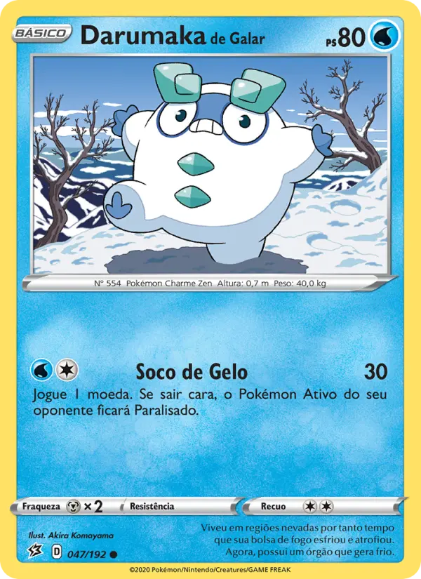 Darumaka de Galar 47/192