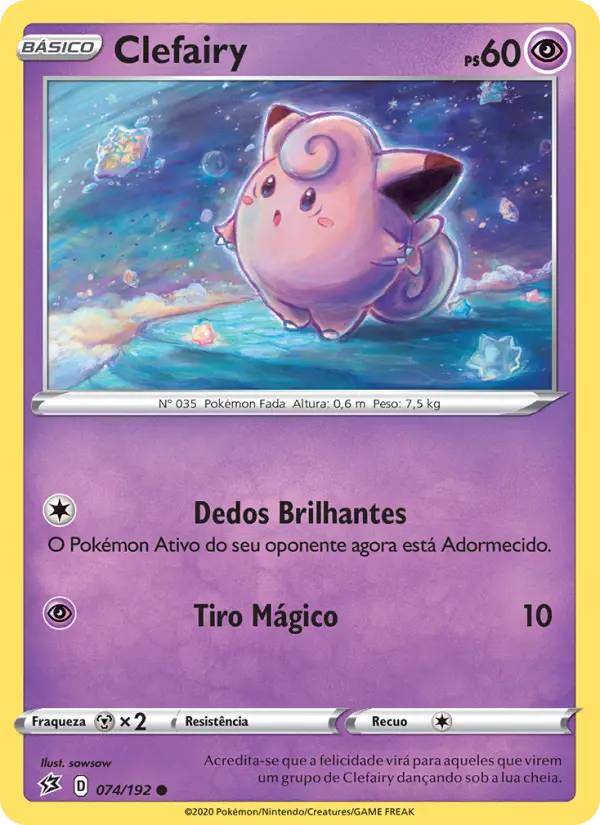 Clefairy 74/192
