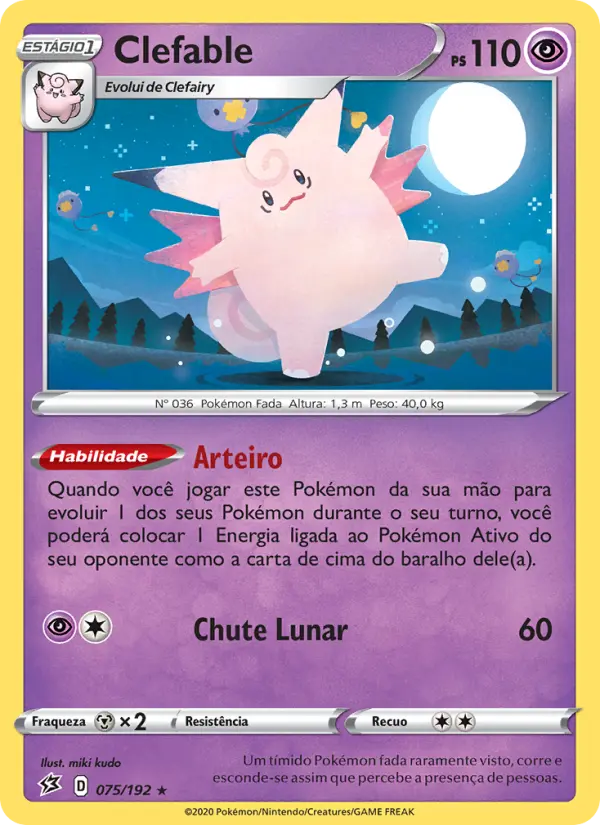 Clefable 75/192