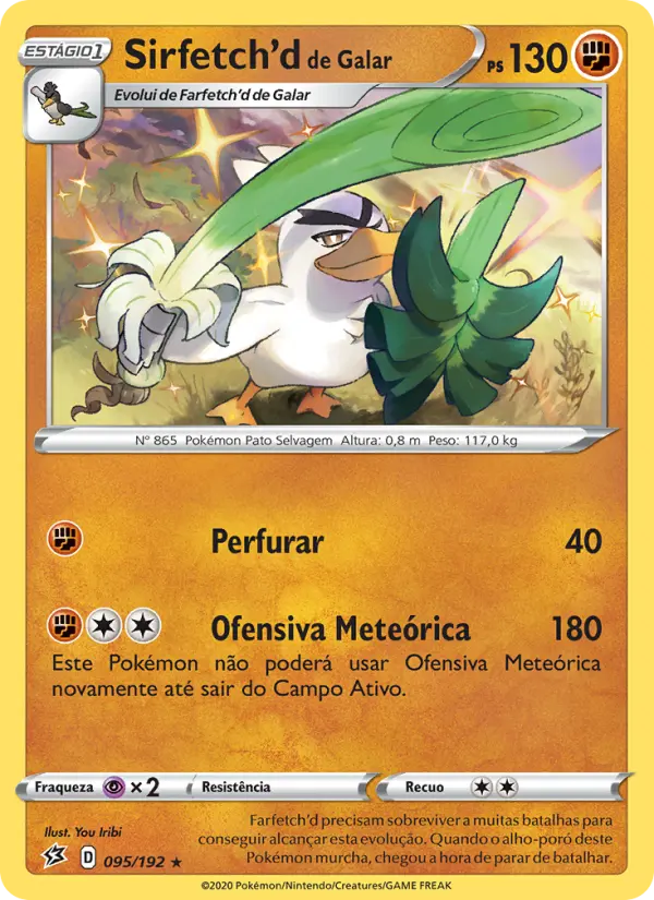 Sirfetch'd de Galar 95/192