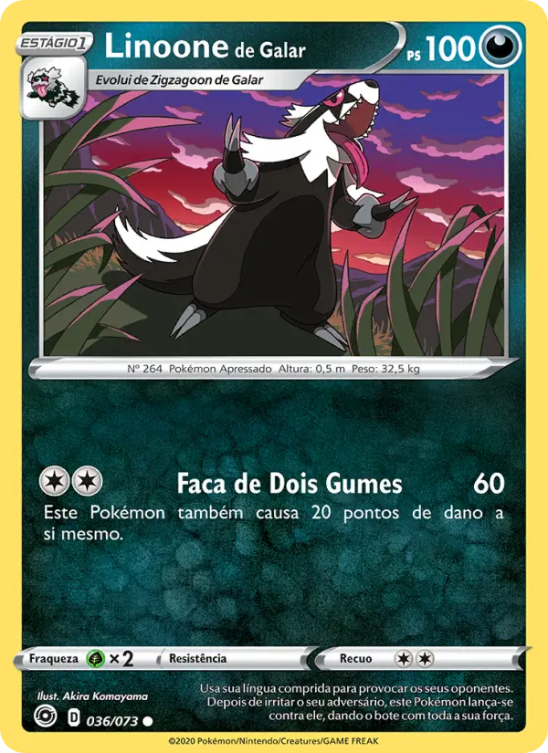 Linoone de Galar 36/73