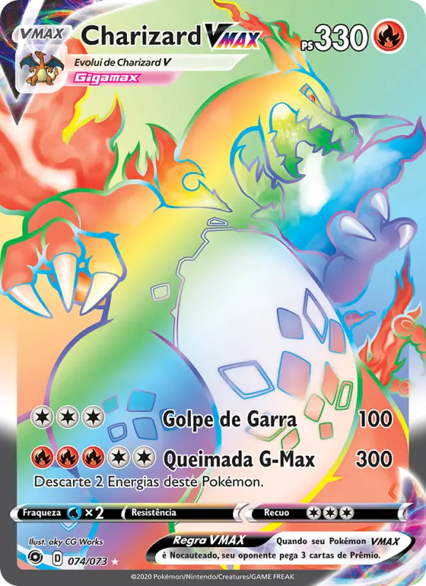 Charizard VMAX 74/73