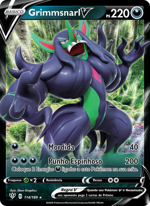 Grimmsnarl V 114/189