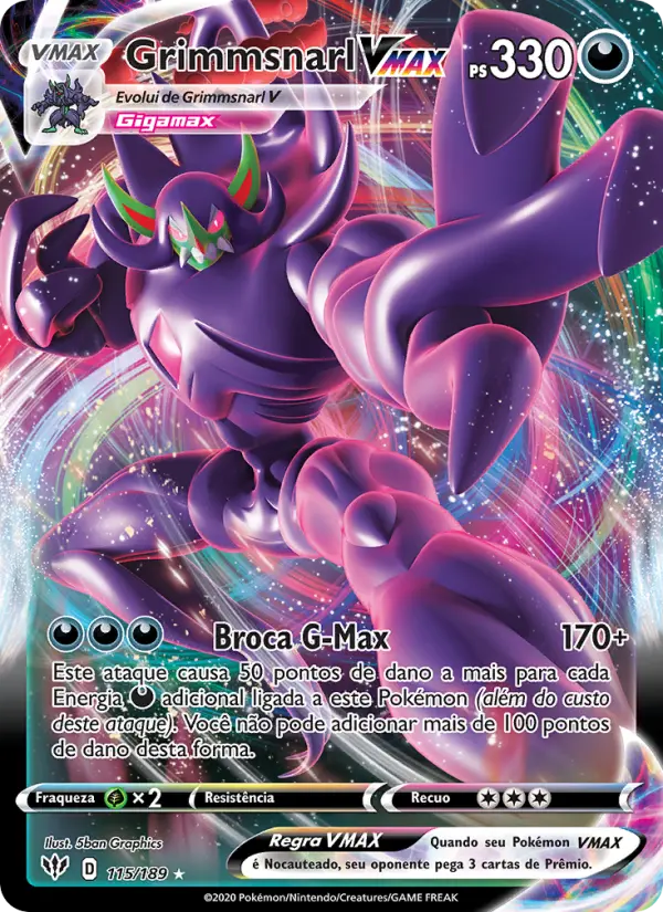 Grimmsnarl VMAX 115/189