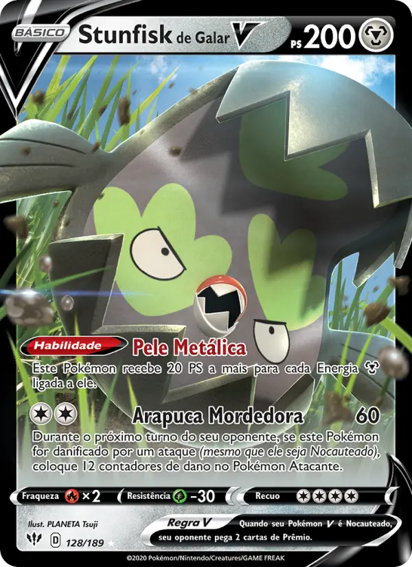 Stunfisk de Galar V 128/189