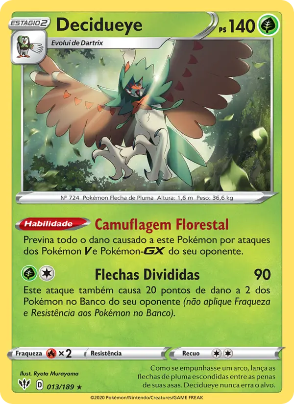 Decidueye 13/189