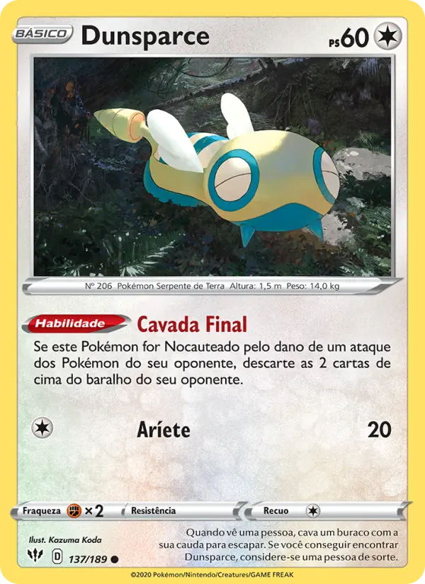 Dunsparce 137/189