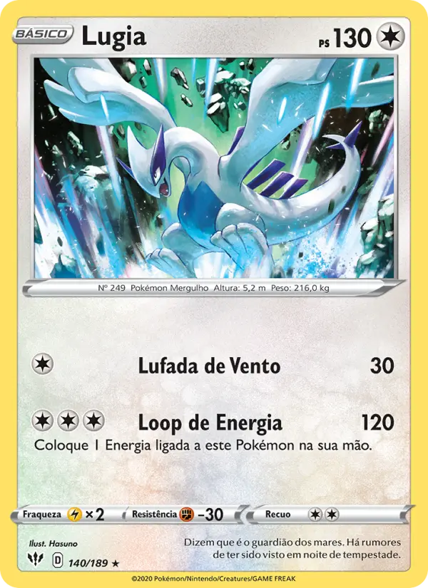 Lugia 140/189