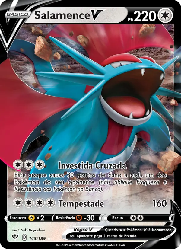 Salamence V 143/189