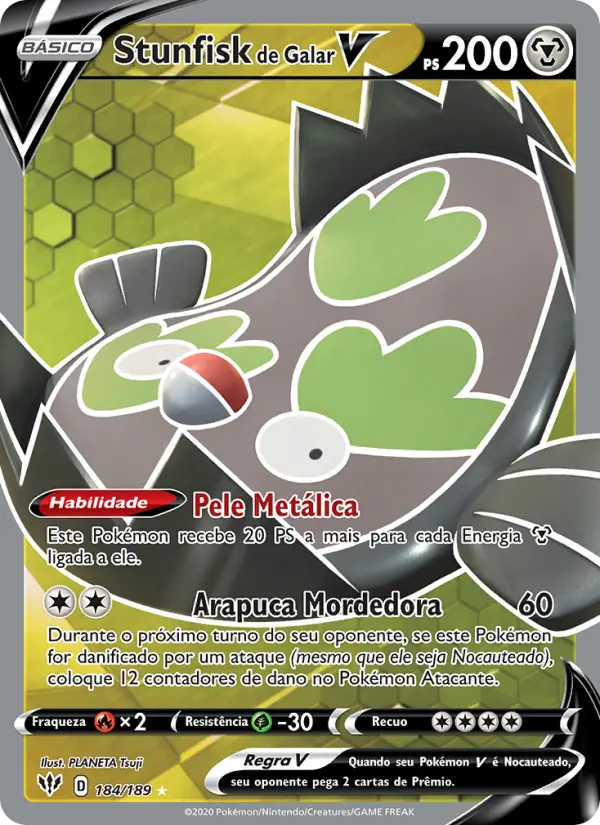 Stunfisk de Galar V 184/189