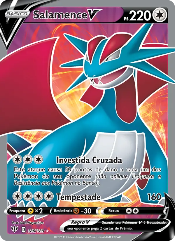 Salamence V 185/189