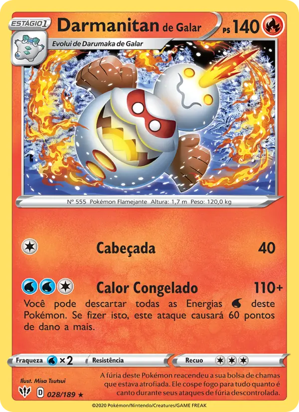 Darmanitan de Galar 28/189