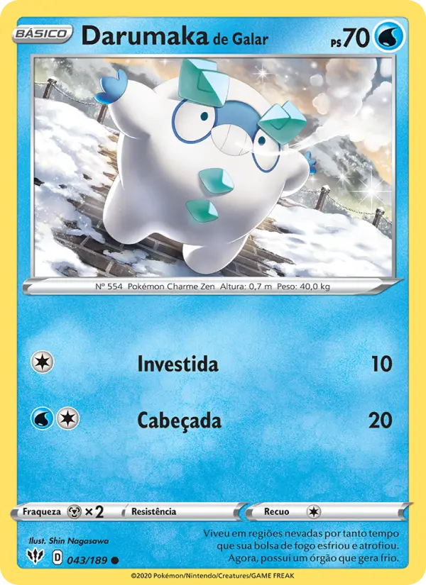 Darumaka de Galar 43/189