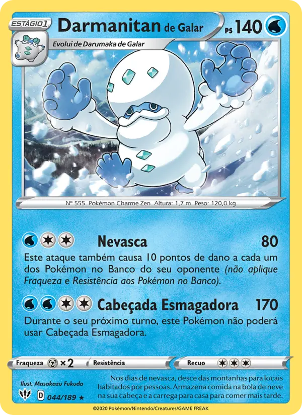 Darmanitan de Galar 44/189