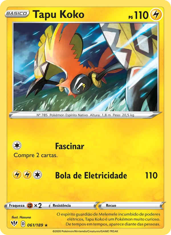 Tapu Koko 61/189