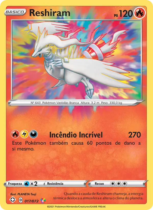 Reshiram 17/72