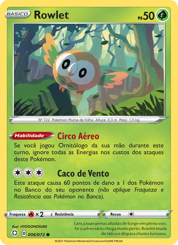 Rowlet 6/72