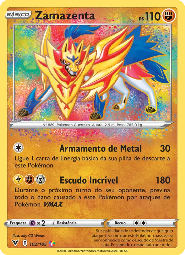 Zamazenta 102/185
