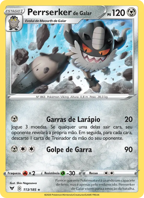 Perrserker de Galar 113/185