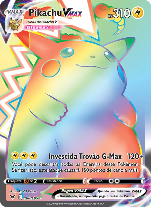 Pikachu VMAX 188/185